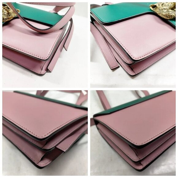Gucci Hand Bag Pink Leather 667-080525 - Picture 6 of 13